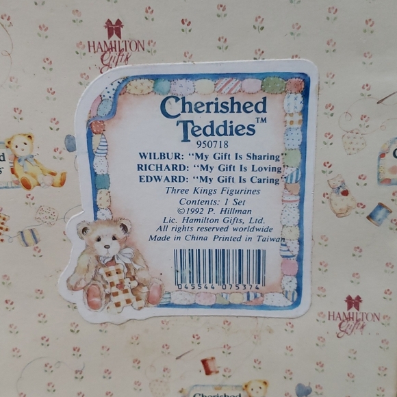 Cherish Teddies, Wilbur, Richard, and Edward - Picture 11 of 11